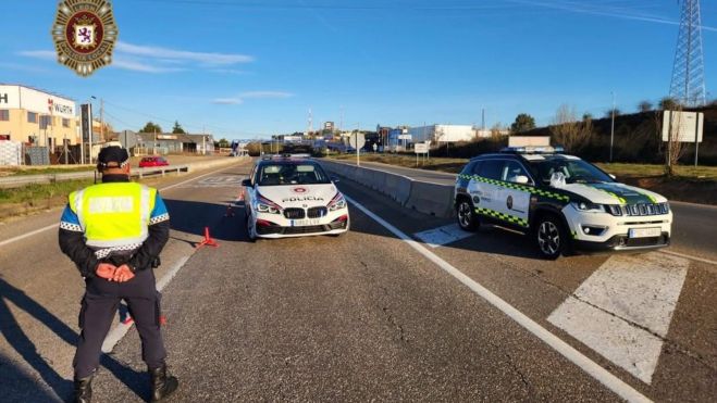 La madrugada de Viernes Santo deja 62 denuncias por infracciones de tráfico en León