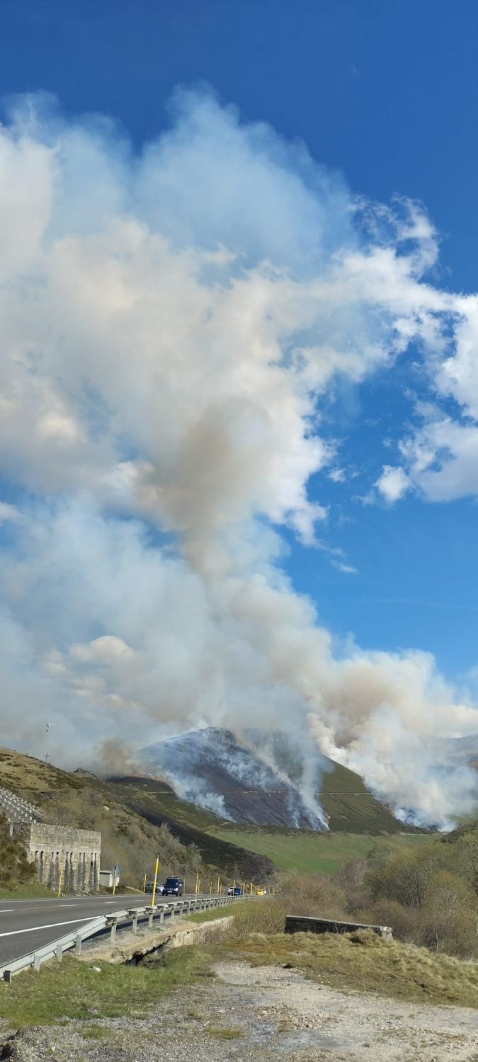 Incendio forestal en Busdongo | ICAL