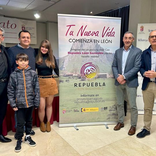 Veguellina de Órbigo gana una nueva familia gracias al Programa Repuebla