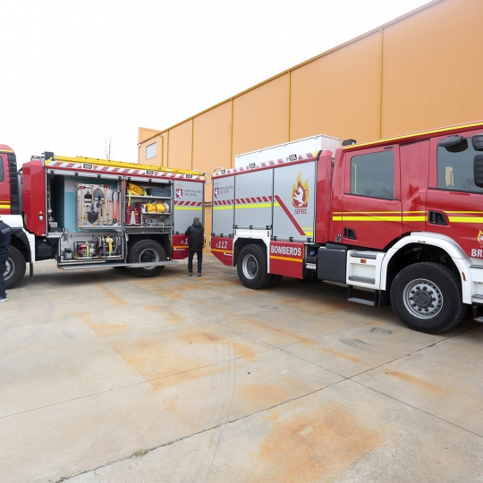 Parque de bomberos de la Diputación de León habilitado en Astorga | Campillo / ICAL