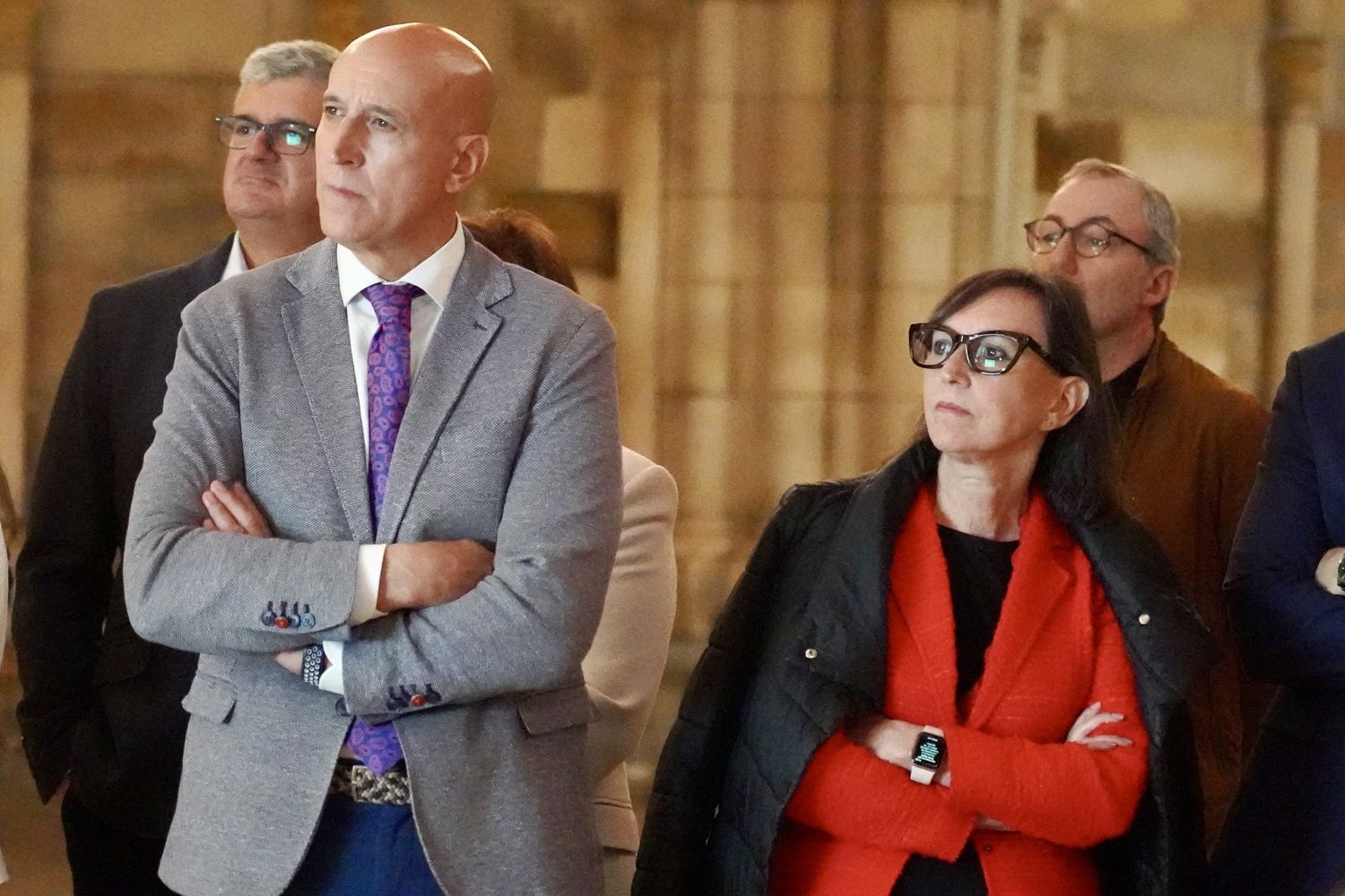 Presentación del resultado del proyecto de restauración del trascoro de la Catedral de León | Carlos S. Campillo / ICAL