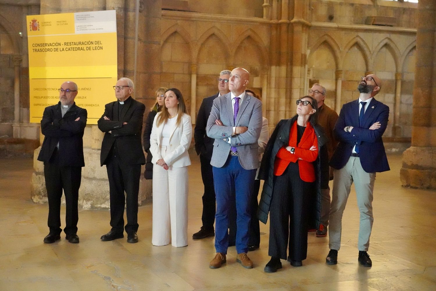 Presentación del resultado del proyecto de restauración del trascoro de la Catedral de León | Carlos S. Campillo / ICAL