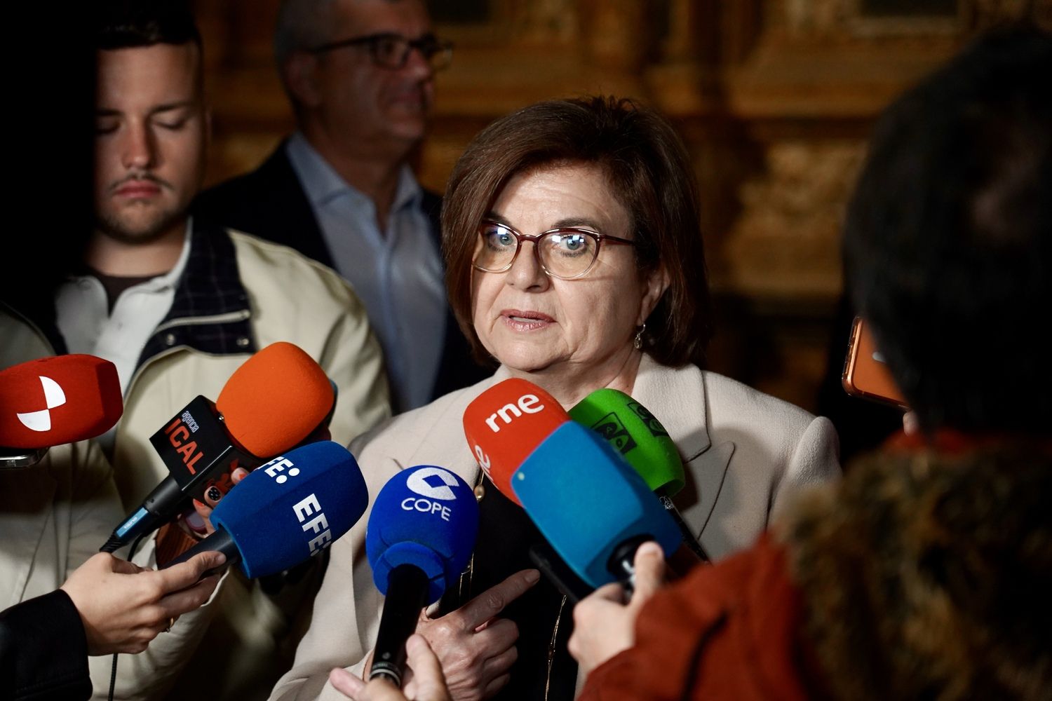 Presentación del resultado del proyecto de restauración del trascoro de la Catedral de León | Carlos S. Campillo / ICAL