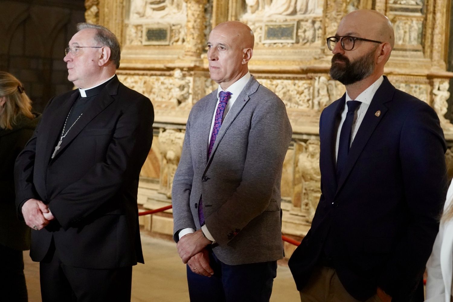 Presentación del resultado del proyecto de restauración del trascoro de la Catedral de León | Carlos S. Campillo / ICAL