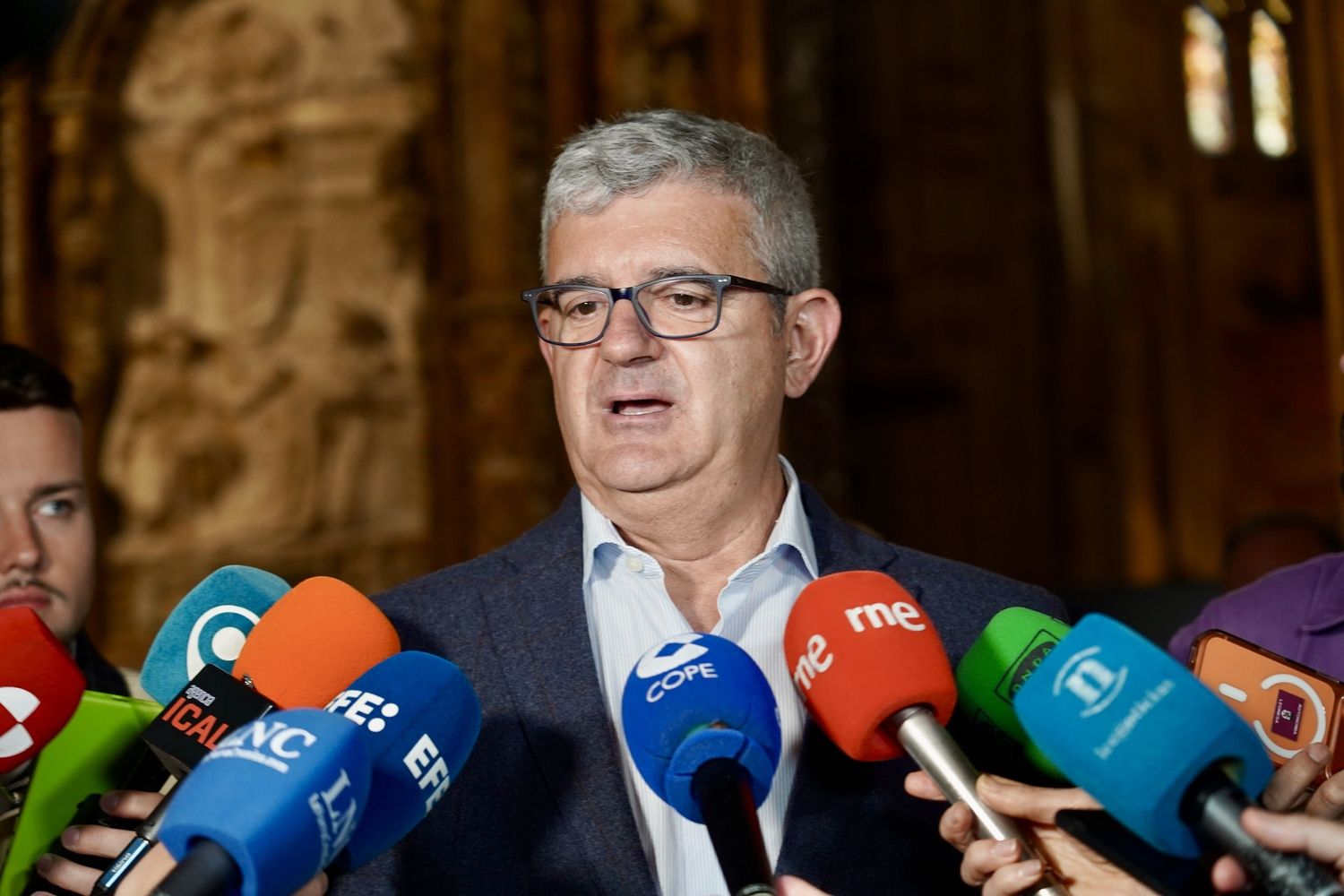 Presentación del resultado del proyecto de restauración del trascoro de la Catedral de León | Carlos S. Campillo / ICAL