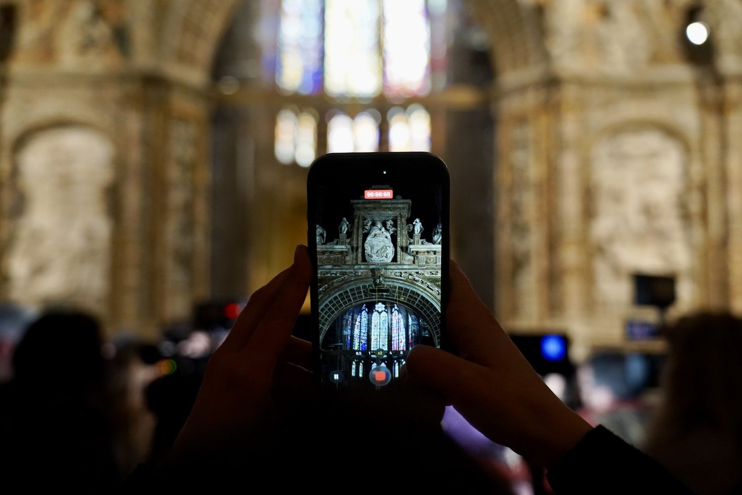 Presentación del resultado del proyecto de restauración del trascoro de la Catedral de León | Carlos S. Campillo / ICAL