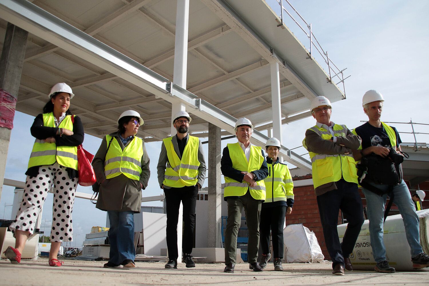 Visita de Héctor Alaiz Moretón a las obras del nuevo centro examinador de la DGT | Peio García / ICAL