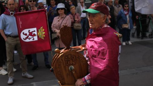El V Caminu a la Llibertá 'libera' a León de Castilla | José Martín