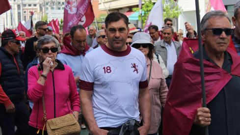 El V Caminu a la Llibertá 'libera' a León de Castilla | José Martín