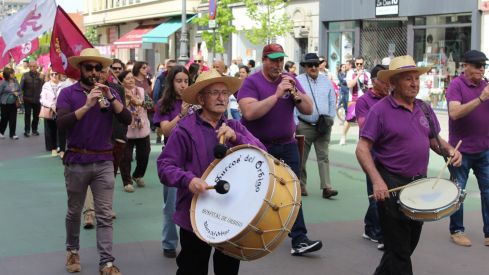 El V Caminu a la Llibertá 'libera' a León de Castilla | José Martín
