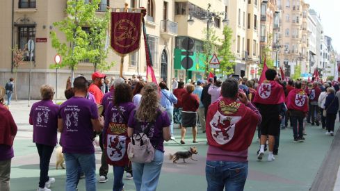 El V Caminu a la Llibertá 'libera' a León de Castilla | José Martín
