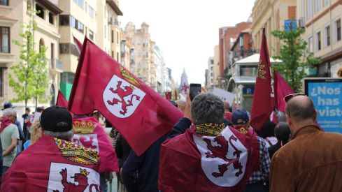 El V Caminu a la Llibertá 'libera' a León de Castilla | José Martín