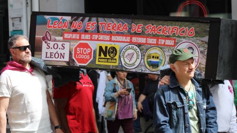 El V Caminu a la Llibertá 'libera' a León de Castilla | José Martín