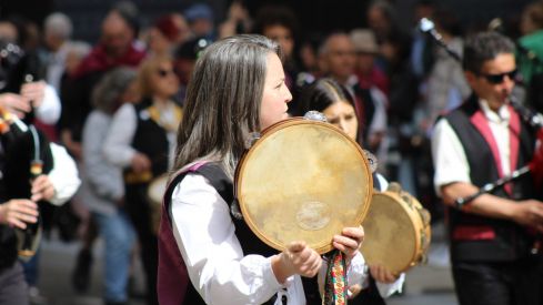 El V Caminu a la Llibertá 'libera' a León de Castilla | José Martín