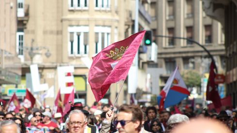 El V Caminu a la Llibertá 'libera' a León de Castilla | José Martín