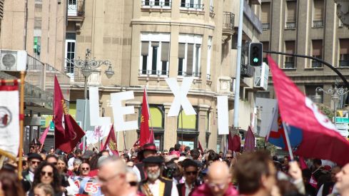 El V Caminu a la Llibertá 'libera' a León de Castilla | José Martín