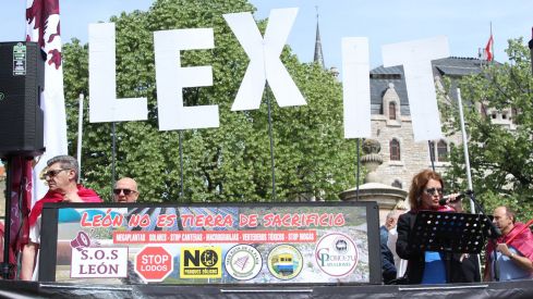 El V Caminu a la Llibertá 'libera' a León de Castilla | José Martín