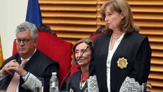 La Universidad de León concede la Medalla Reina Urraca a la presidenta del TSJCyL Ana del Ser | Ricardo Ordóñez / ICAL