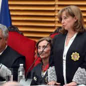 La Universidad de León concede la Medalla Reina Urraca a la presidenta del TSJCyL Ana del Ser | Ricardo Ordóñez / ICAL