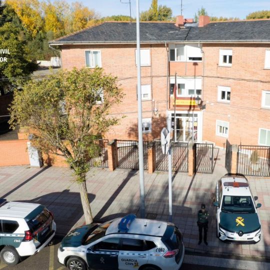 Detenido por robar equipos informáticos en una nave de Valdelafuente (León)