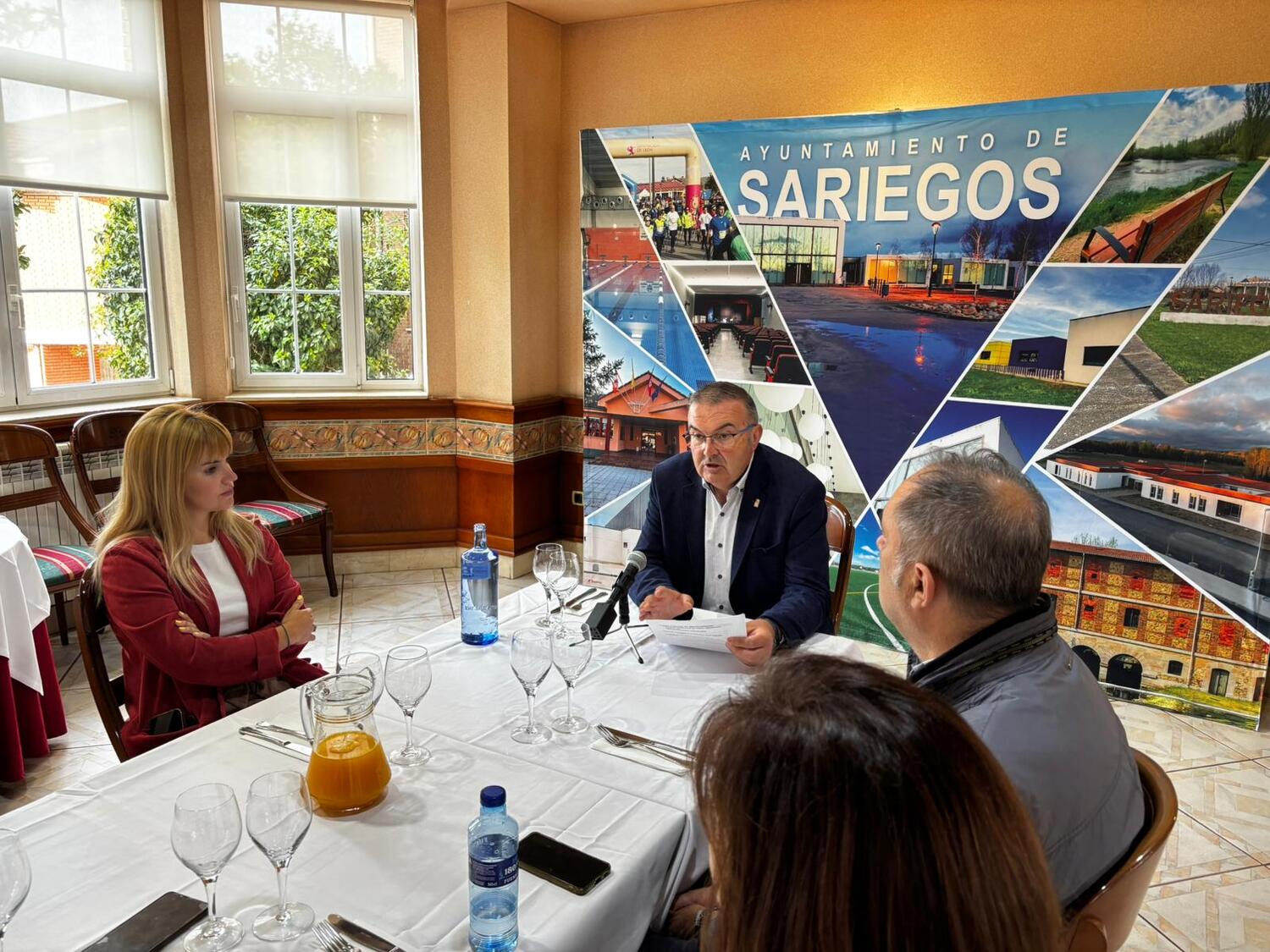 Presentación de la Gala del Deporte de Sariegos