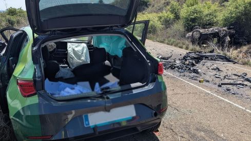 Un fallecido y un herido tras un accidente en Santovenia de la Valdoncina (León) | Bomberos de León