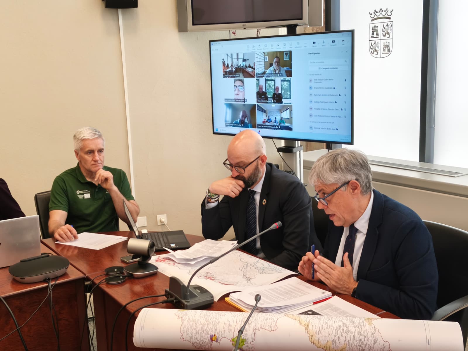 Reunión del CECOPI de León