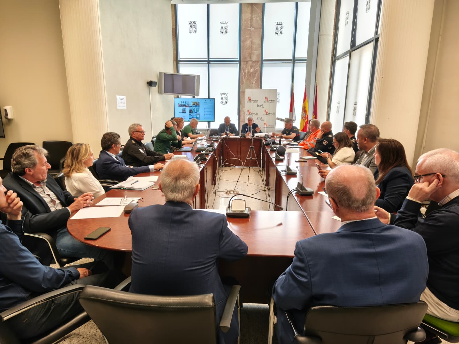 Reunión del CECOPI de León