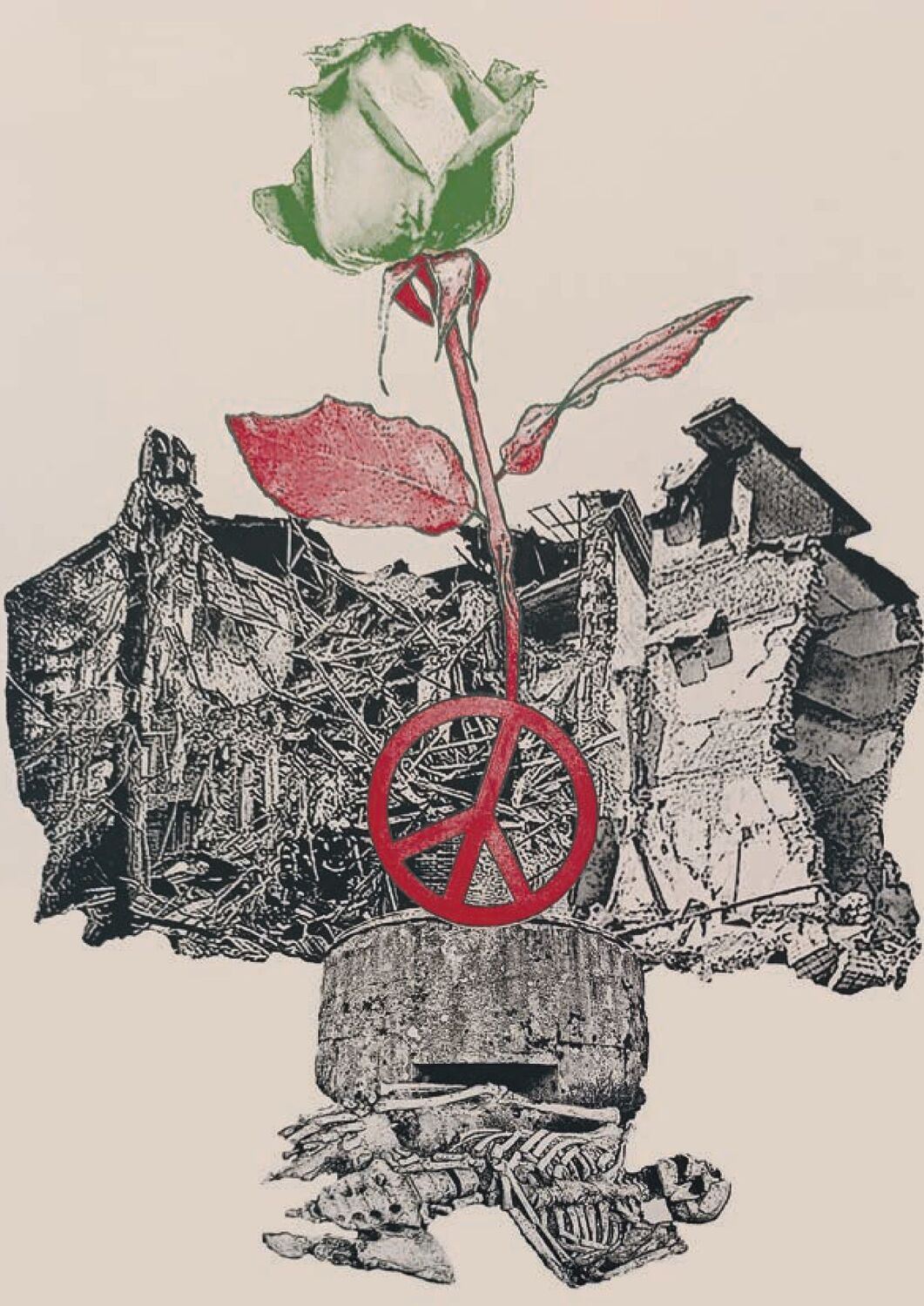 Una de las obras de la exposición en el Centro Leonés de Arte
