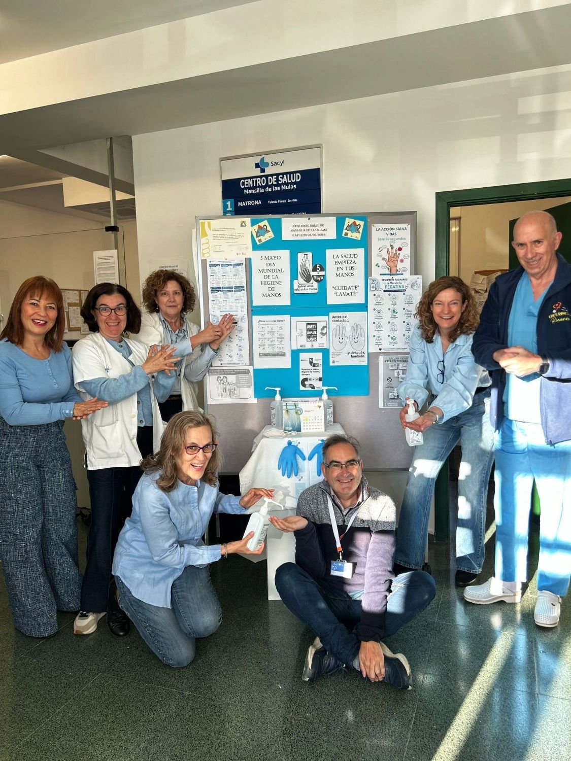 El Área de Salud de León se vuelca con el Día de la Higiene de Manos con actividades para sanitarios y pacientes