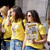 Manifestación con motivo de la huelga en el ciclo de educación infantil de 0 a 3 años | Letizia Pérez / ICAL