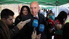 José Antonio Diez califica de “decepcionante” la visita de la directora de Aena al Aeropuerto de León | Peio García / ICAL