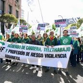 Concentración de CSIF contra el bloqueo de la AEAT a la negociación de condiciones laborales | Carlos S. Campillo / ICAL