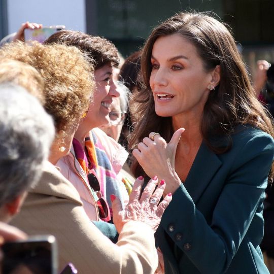  La reina Letizia en una de sus visitas a León | Carlos S. Campillo / ICAL 