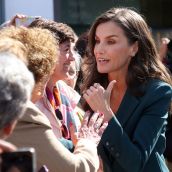 La reina Letizia en una de sus visitas a León | Carlos S. Campillo / ICAL La reina Letizia en una de sus visitas a León | Carlos S. Campillo / ICAL