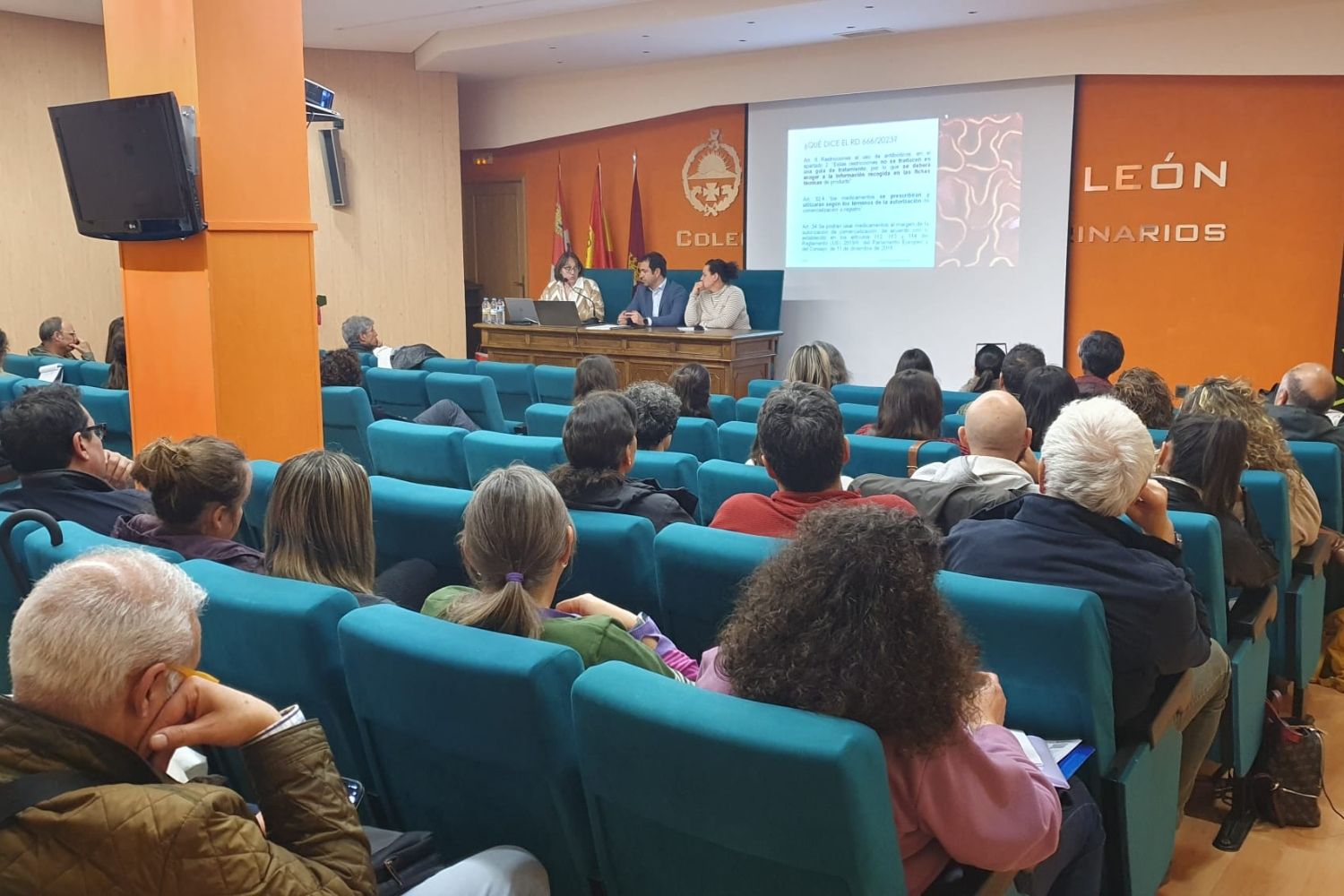 Asamblea extraordinaria en el Colegio de Veterinarios de León