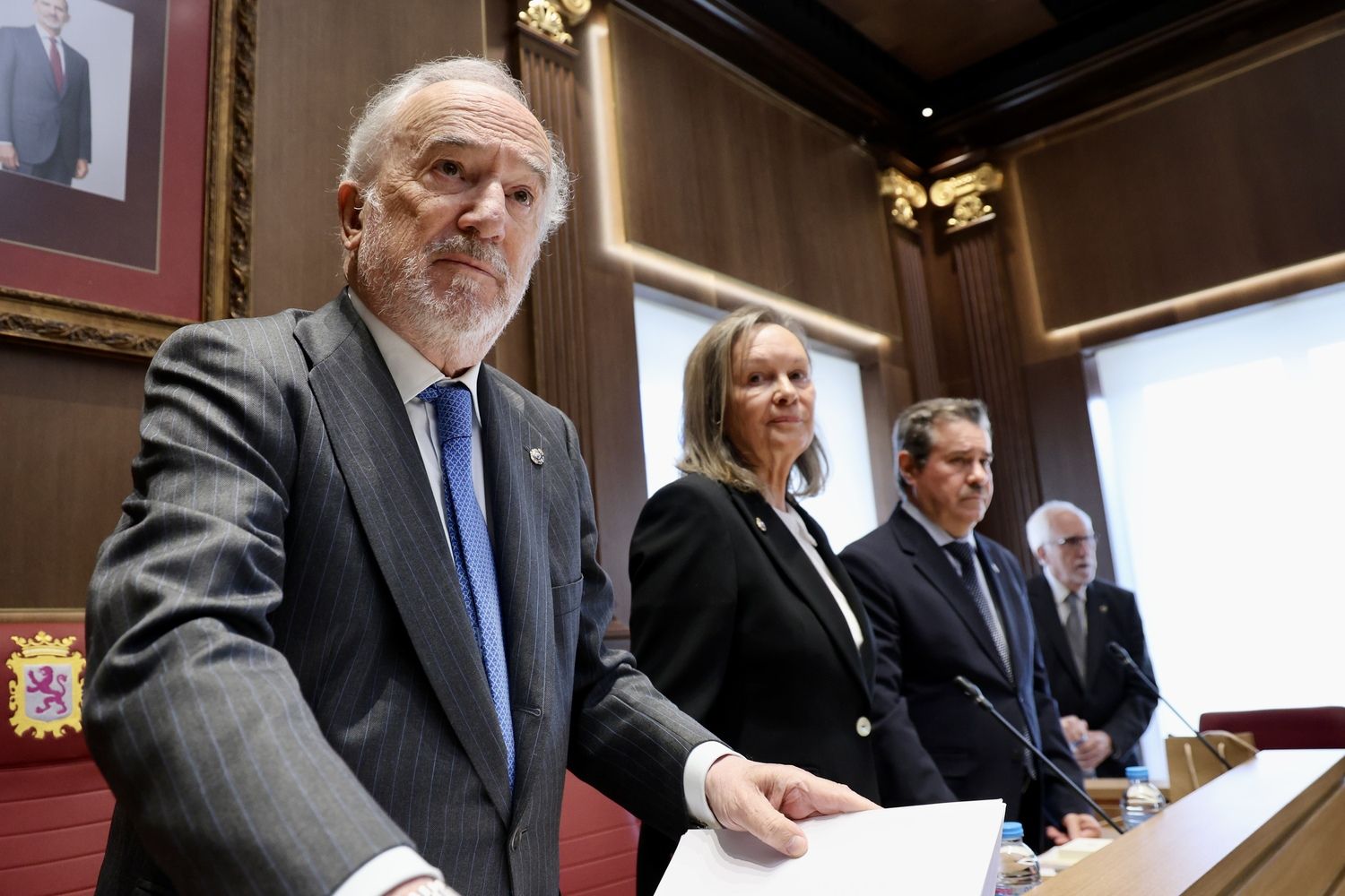 La Real Academia Española celebra un pleno extraordinario público en León | Carlos S. Campillo / ICAL