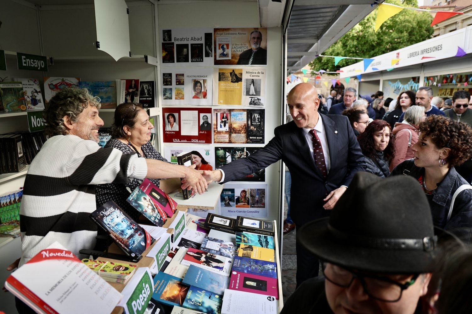 Pregón de la Feria del Libro de León | Carlos S. Campillo / ICAL