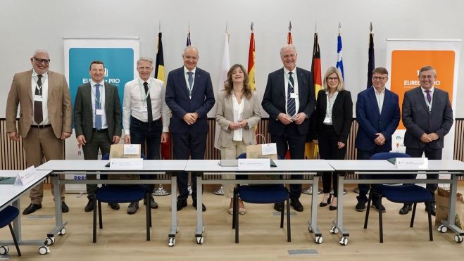 Las nueve universidades de Eureca-Pro firman en León un acuerdo para facilitar el reconocimiento de créditos a sus estudiantes | Carlos S. Campillo / ICAL