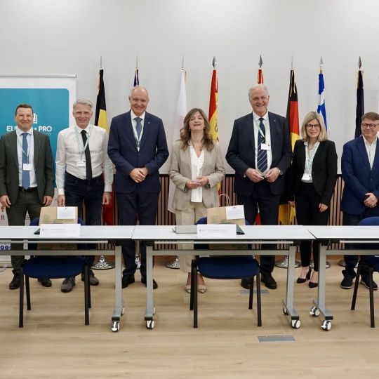 Las nueve universidades de Eureca-Pro firman en León un acuerdo para facilitar el reconocimiento de créditos a sus estudiantes | Carlos S. Campillo / ICAL Las nueve universidades de Eureca-Pro firman en León un acuerdo para facilitar el reconocimiento de créditos a sus estudiantes | Carlos S. Campillo / ICAL