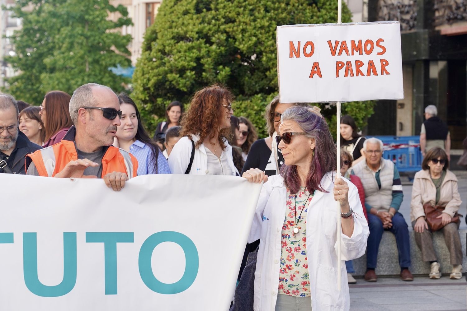 La Asociación de Médicos Unidos por sus Derechos (MUD) convoca una nueva movilización contra el Estatuto Marco que promueve el Ministerio de Sanidad | Carlos S. Campillo / ICAL
