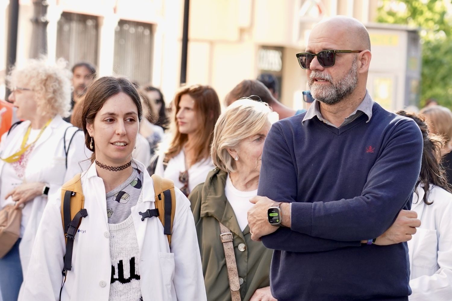 La Asociación de Médicos Unidos por sus Derechos (MUD) convoca una nueva movilización contra el Estatuto Marco que promueve el Ministerio de Sanidad | Carlos S. Campillo / ICAL