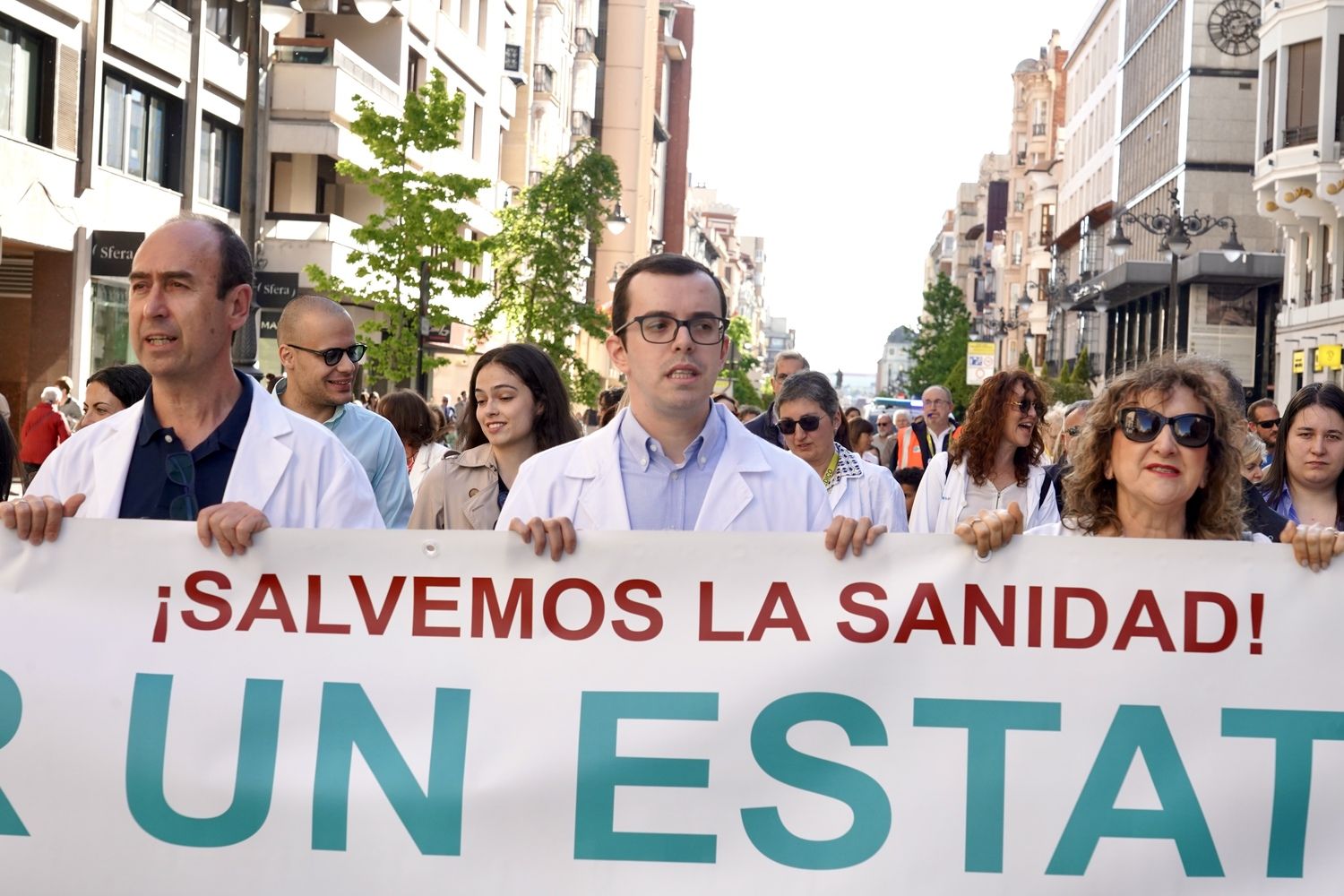La Asociación de Médicos Unidos por sus Derechos (MUD) convoca una nueva movilización contra el Estatuto Marco que promueve el Ministerio de Sanidad | Carlos S. Campillo / ICAL
