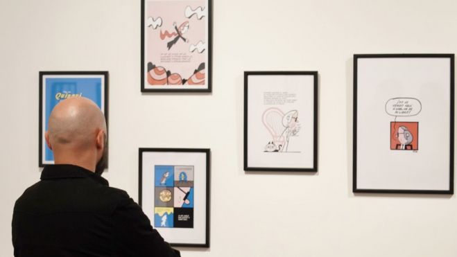 Francisco Umbral vuelve a León a través de caricaturas, literatura y memoria en una nueva muestra del ILC | Carlos S. Campillo / ICAL