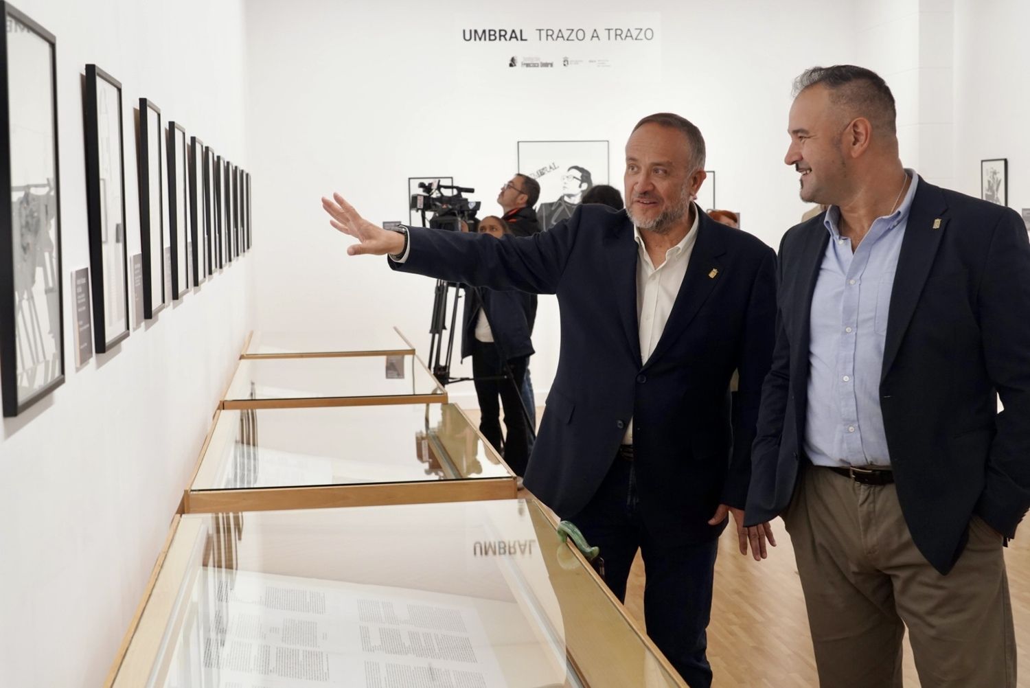 Inauguración de la exposición ‘Umbral, trazo a trazo’ | Carlos S. Campillo / ICAL 