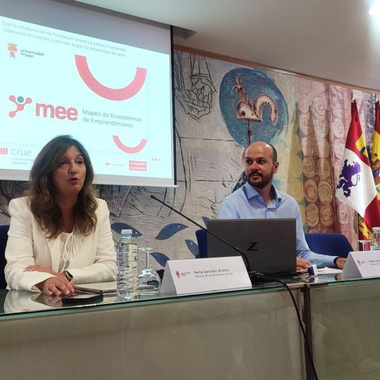 La ULE impulsa una plataforma clave para conectar, medir y fortalecer el emprendimiento en Castilla y León La ULE impulsa una plataforma clave para conectar, medir y fortalecer el emprendimiento en Castilla y León