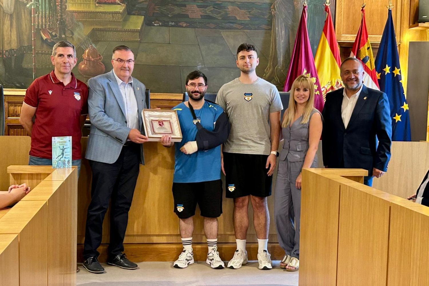 Recepción al BM Sariegos tras su ascenso a Primera Nacional Recepción al BM Sariegos tras su ascenso a Primera Nacional