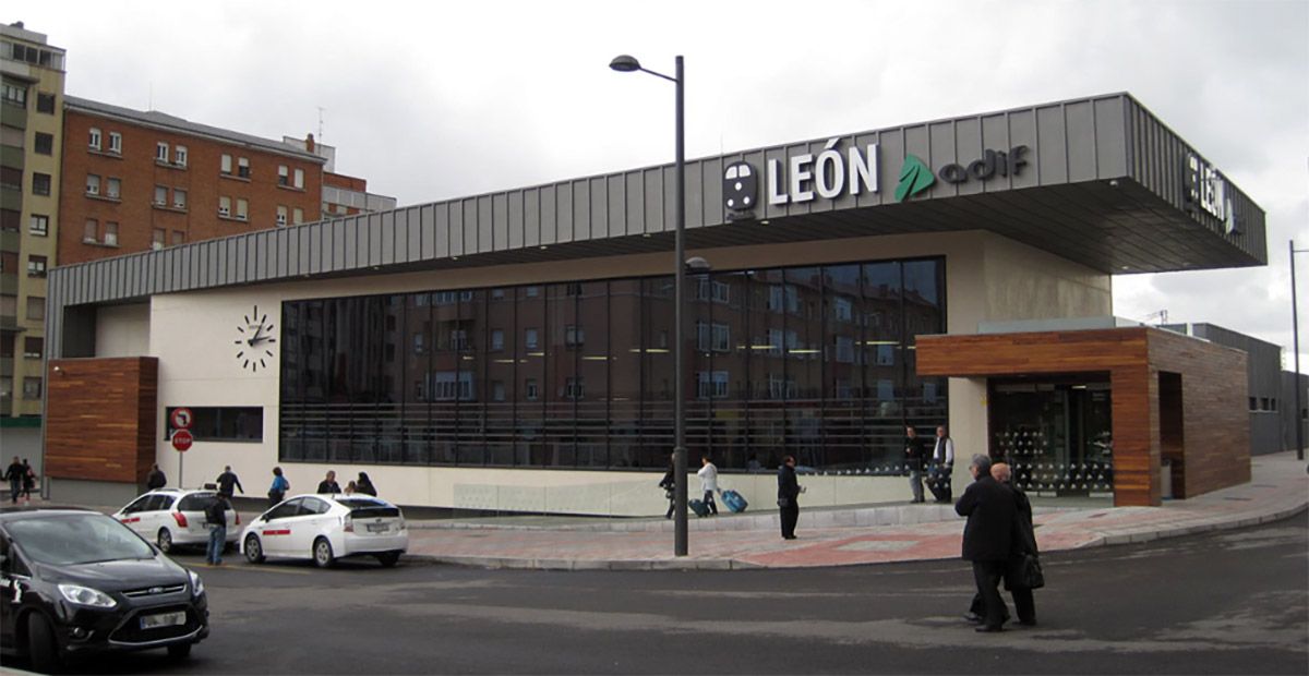 estacion tren leon