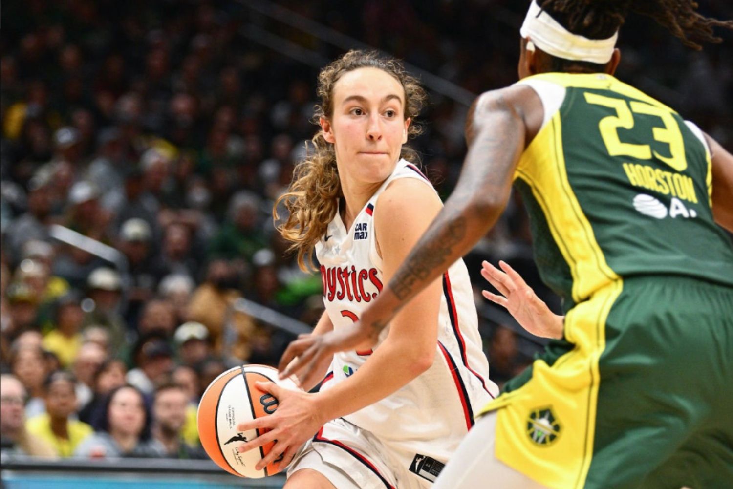 La leonesa Alicia Flórez hace historia en su estreno en la WNBA La leonesa Alicia Flórez hace historia en su estreno en la WNBA