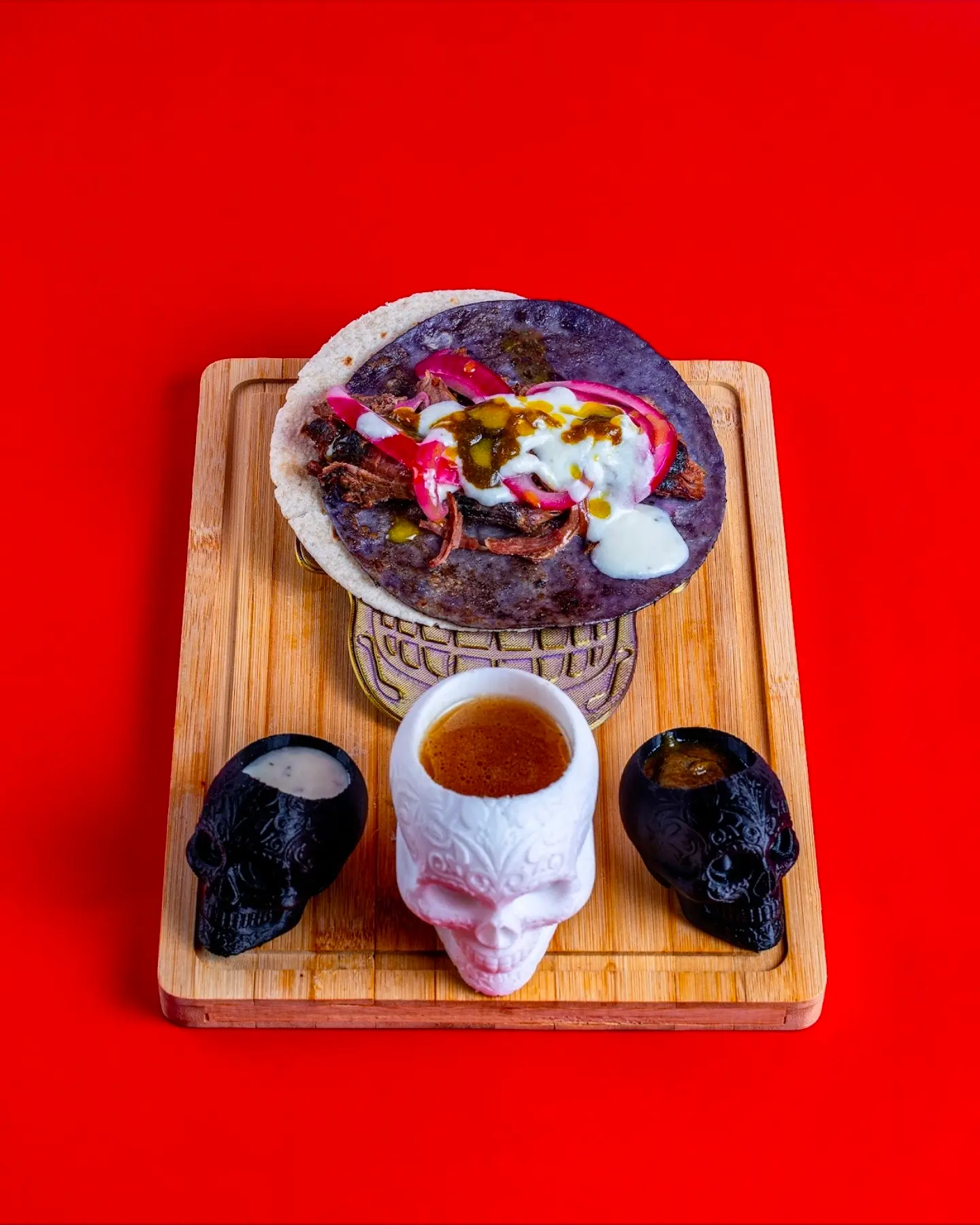 Taco de The Pit Ribs & Wings Taco de The Pit Ribs & Wings
